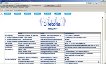 Cliquem para verificar a nova diretoria
