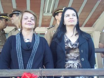 Nancy Mirian Tupy Campos (Assistente Comercial da PM) e Alessandra da Silva Araújo