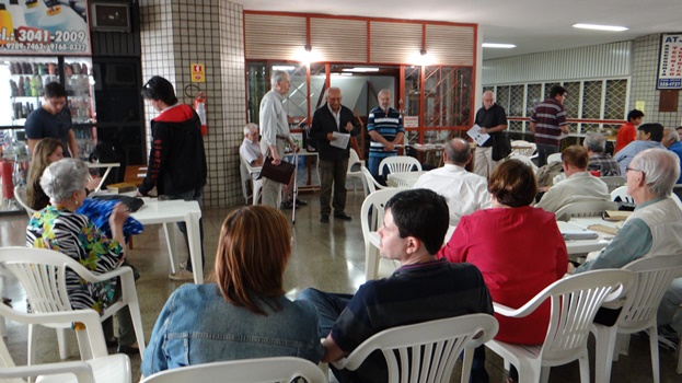 Panorama parcial da reunião