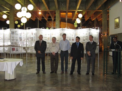 Autoridades que fizeram uso da palavra: Gilberto Gomes (Correios - Ribeirão Preto), João Olímpio Tognolli, Renato Talel Haddad, Divinomar Oliveira da Silva e Reinaldo Estevão de Macedo