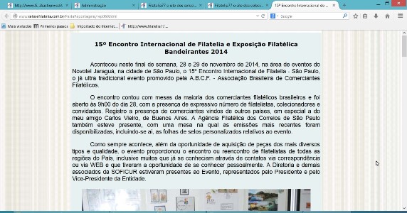 Selos e Filatelia (João Alberto)