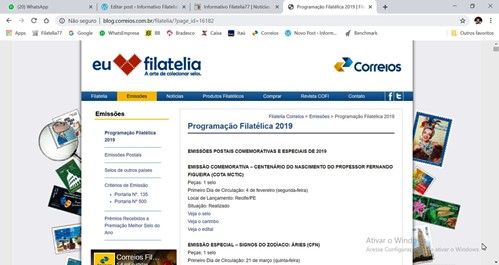 siteprogramacaofilatelica